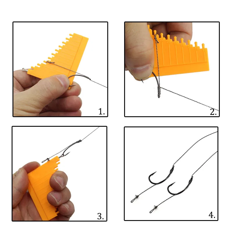 Boilies de pesca de carpa, aparejo de cebo, gancho para hacer carpa, aparejo Chod Zig, método de aparejo, alimentador, aparejos de pesca - imagen 5