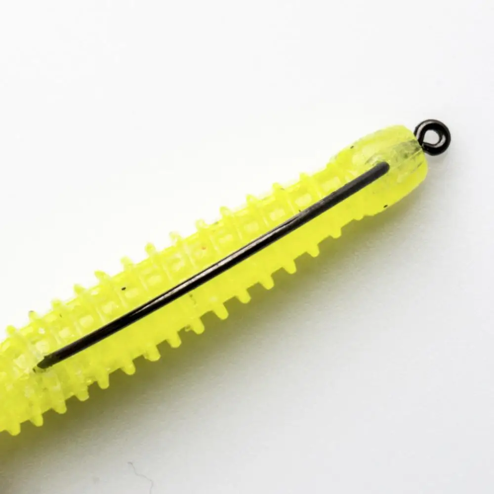 Ravencraft 2,2/2,7/3,2/3,7 pulgadas cola de paleta señuelo suave Wobbler señuelos de lubina trucha Swimbait cebos MADFRY aparejos de pesca - imagen 5