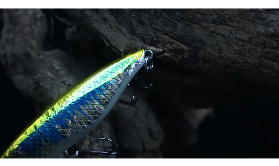 Atrapar la luz, un señuelo de pesca vibrante espera su próxima aventura