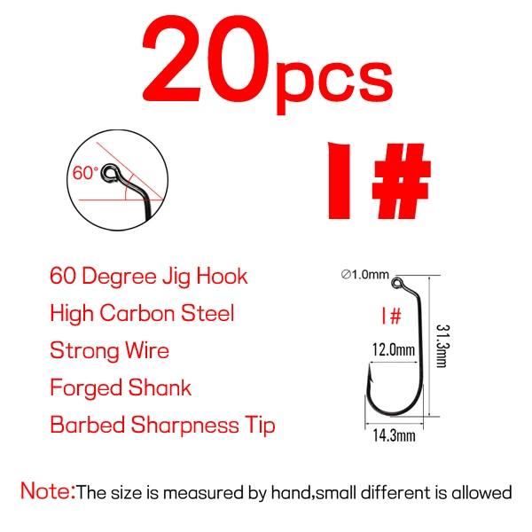 size 1  20PCS