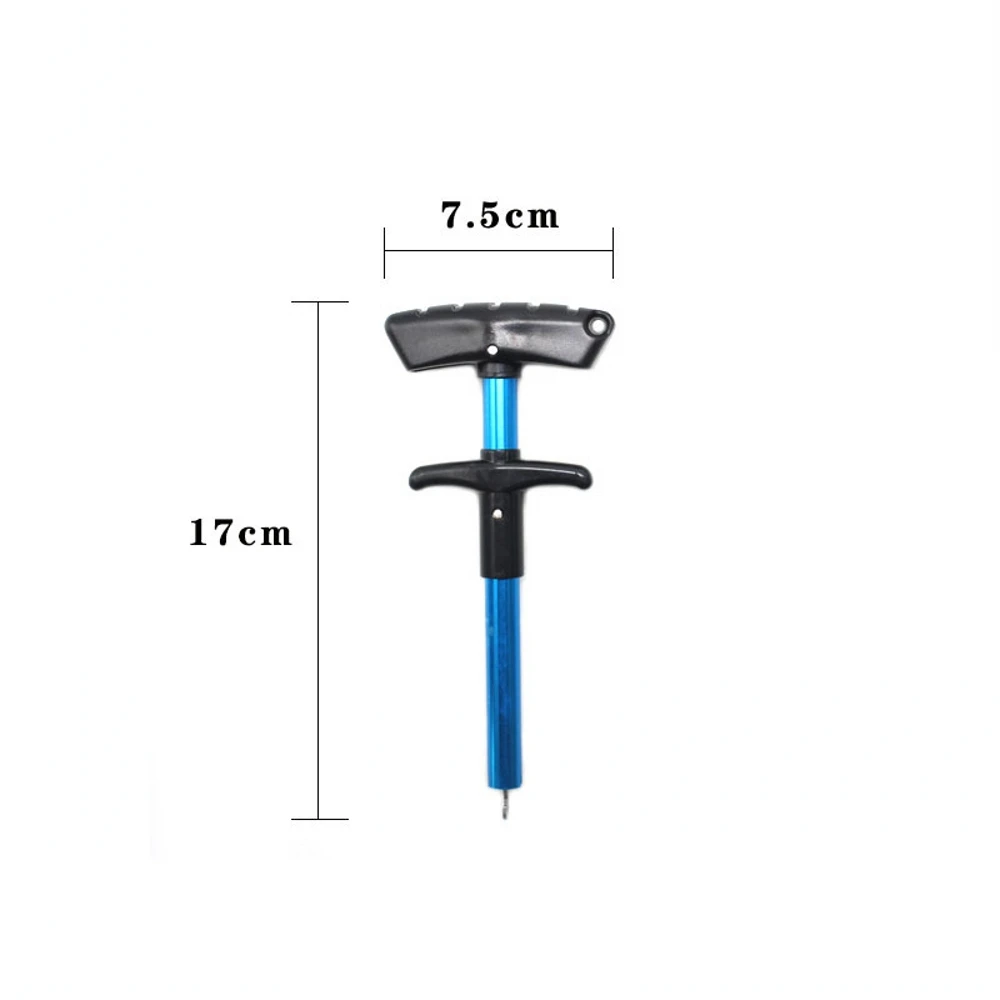 Dispositivo de desacoplamiento portátil, aparejos de pesca de 17,3 cm x 7,5 cm, descargador de gancho de aleación de aluminio, 4 colores disponibles, accesorios de pesca - imagen 4
