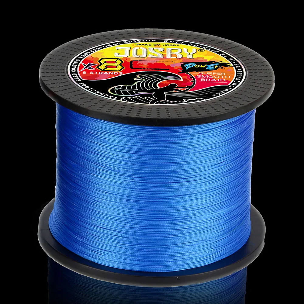 JOSBY-Hilo de pescar de 8 hebras, herramienta de pesca de carpa, multifilamento japonés, 1000M, 500M, 300M, 100M - imagen 3