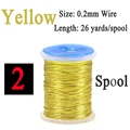 yellow 2pcs