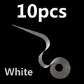 10pcs white