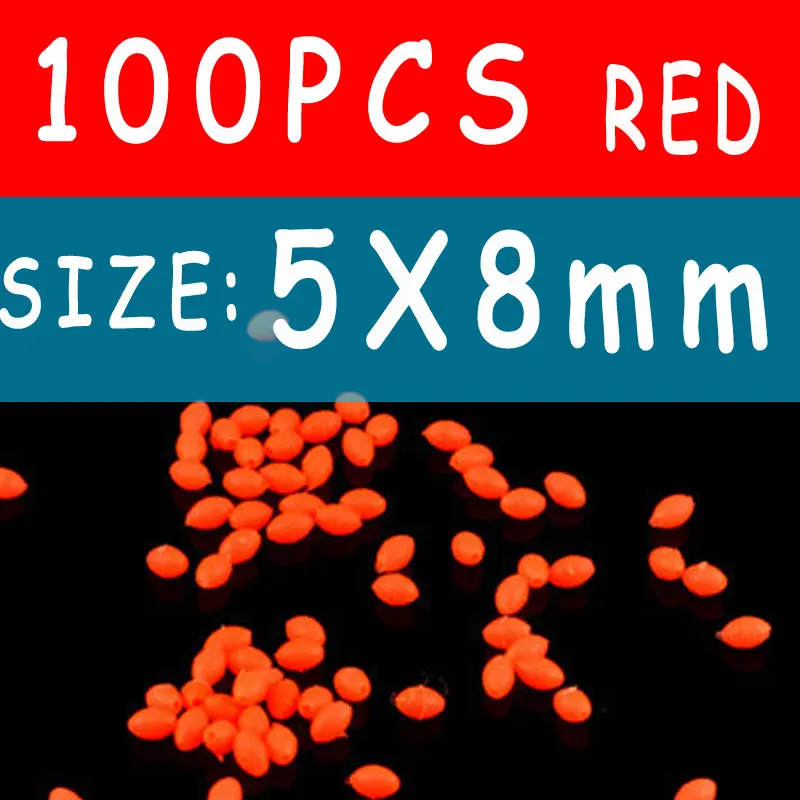 100pcs red 5x8mm