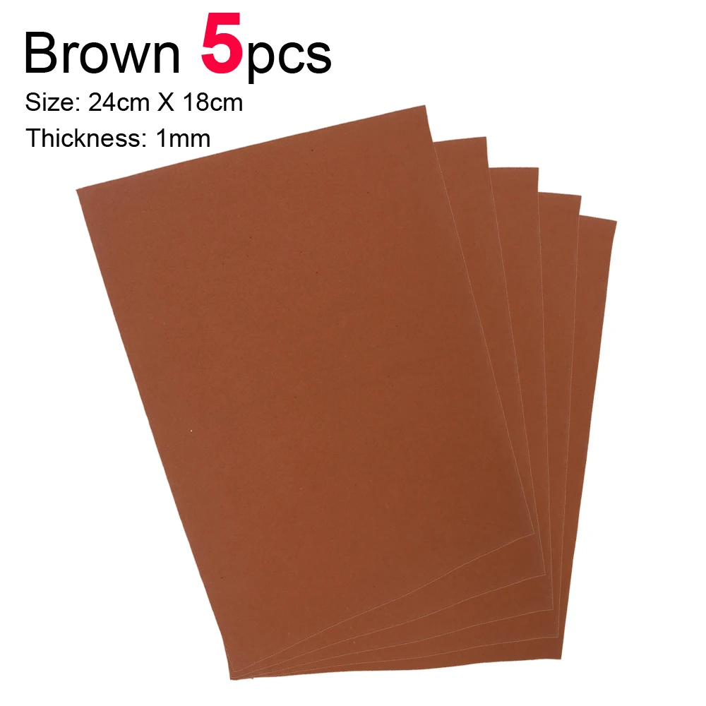 Brown  5pcs