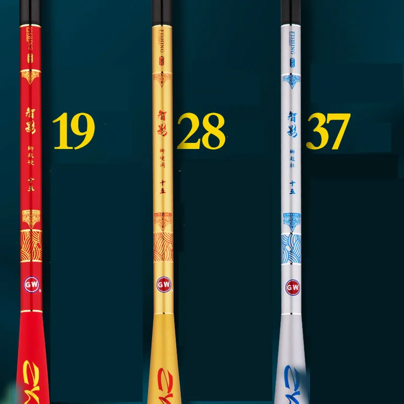 Caña De pescar De fibra De carbono, aparejo De Pesca De carpa, 2,7 m-6,3 m, 37/28/19 Tune Peche En Mer - imagen 4