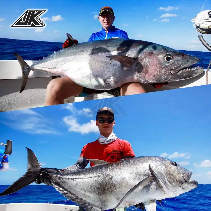 JK-anzuelos de pesca 11/0, 9/0, 7/0, 5/0, 3/0, anzuelos dobles de asistencia, herramienta de pesca, jigging lento - imagen 5