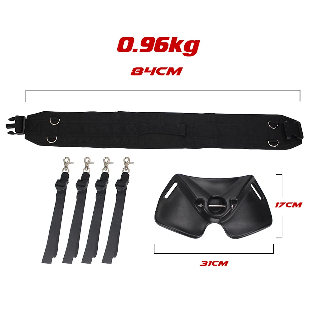 Vissersboten Staaf Pole Stand Houder Diepzee Grote Vis Zoutwater Vissen Vechten Riem Taille Ondersteuning Houder Verstelbare Zee Riem - imagen 2