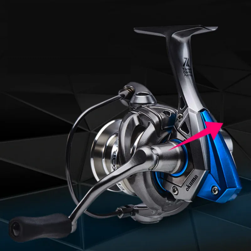Carrete De Pesca giratorio 1000s-5000s, arrastre máximo De 12kg, relación De transmisión 5,0: 1, bobina De Pesca De agua dulce y salada, rueda De arrastre De Pesca - imagen 3
