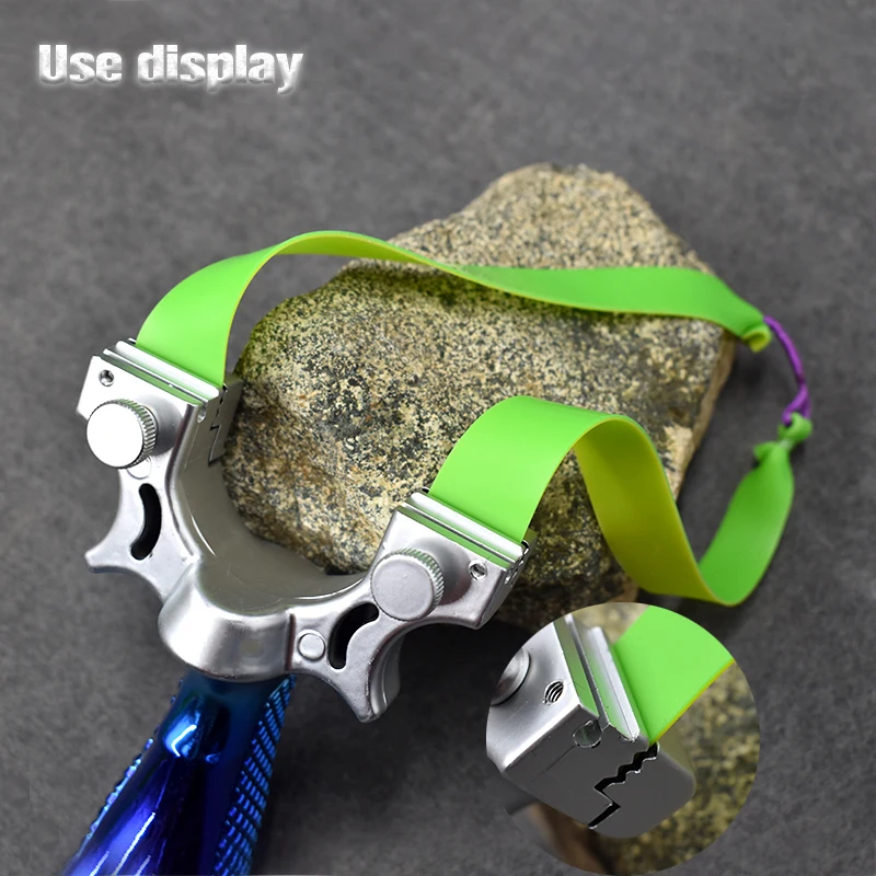 Bandas de goma planas para tirachinas de caza, accesorios de pesca al aire libre de cuero, goma Natural, 3/6/10 unidades - imagen 3