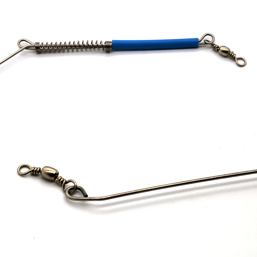 MNFT 30 Uds. Accesorios de pesca en el mar de equilibrio especial sedal de pesca booms doblados conector giratorio líder de alambre inoxidable - imagen 3