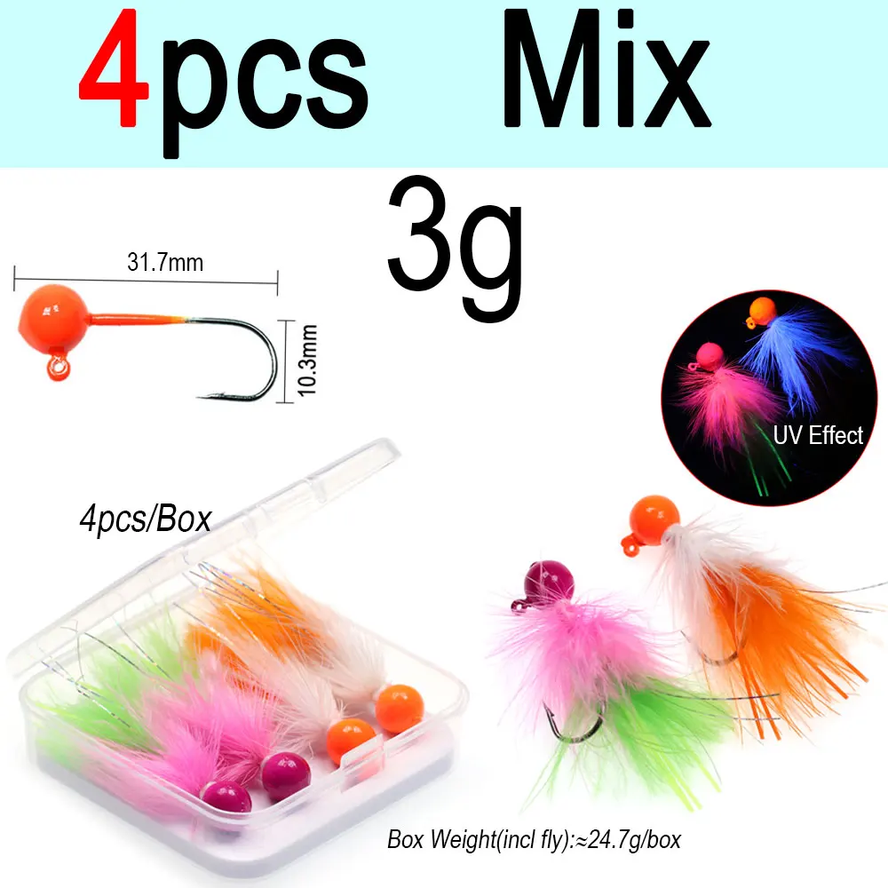 3g Mix Color 4pcs