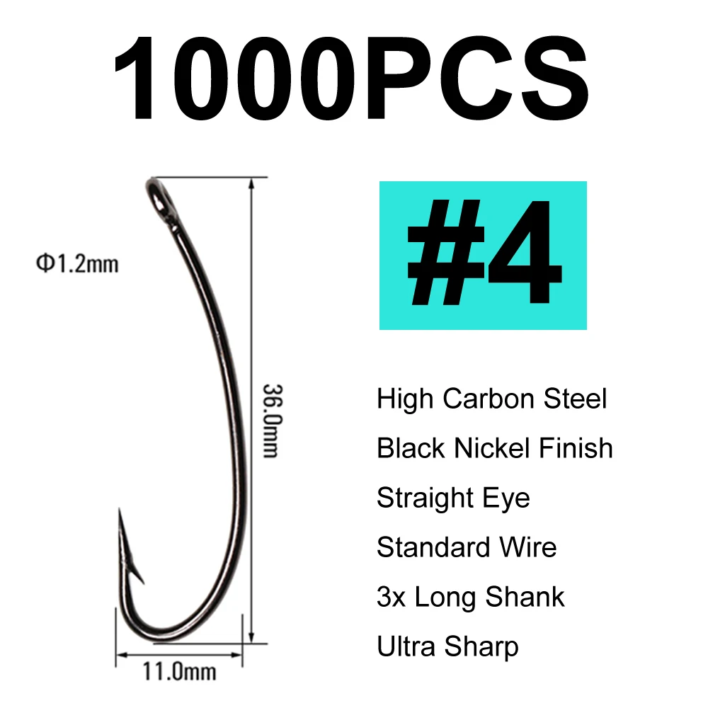 1000pcs size 4