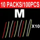 10packs Mix M