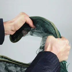 Trampa hexagonal automática para cangrejos – Red de nailon portátil