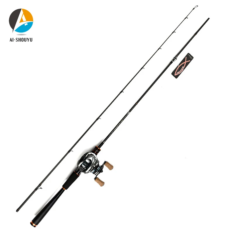 Caña Spinning AI-Shouyu 2,28 m Carbono 2 Tramos para Lubina - imagen 4