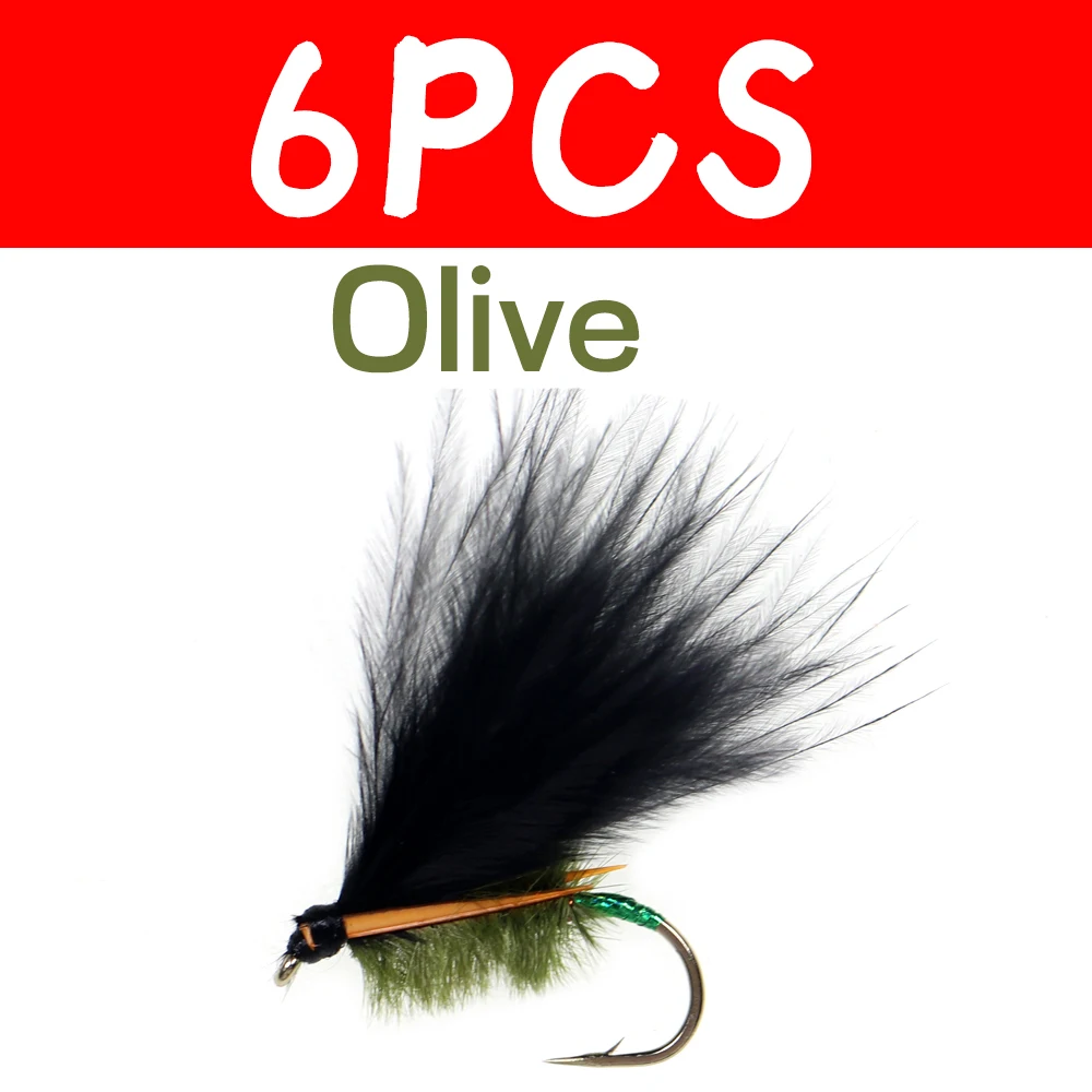 6pcs Olive