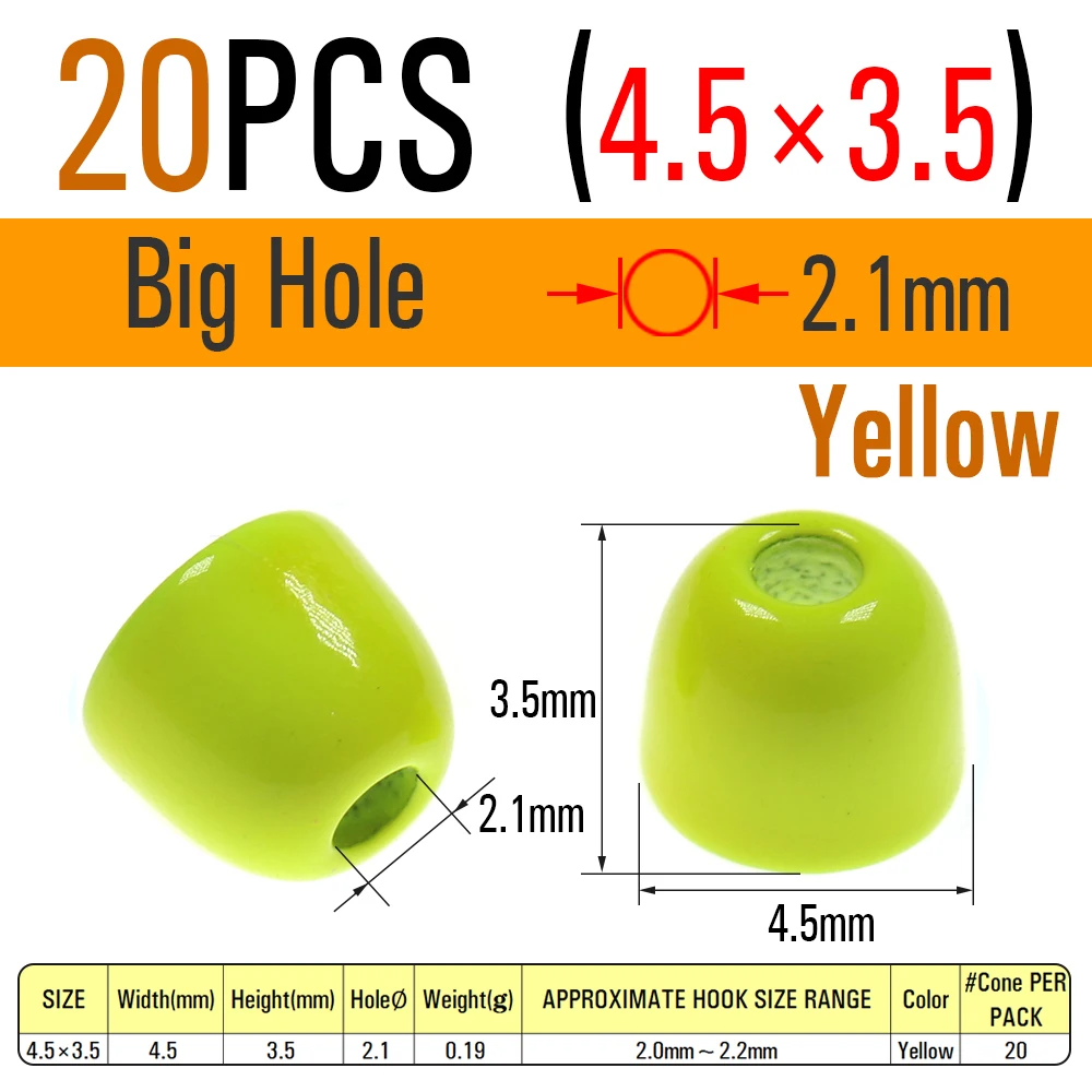 L hole 4.5X3.5Yellow