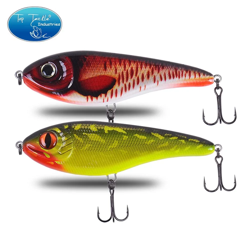 CF señuelo de pesca 214, 49, 76 y 135g (Color 51 ~ 67) musky pike slider plomo pesca jerkbait señuelo Crankbaits Señuelos de pesca - imagen 4