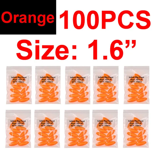 100pcs orange L