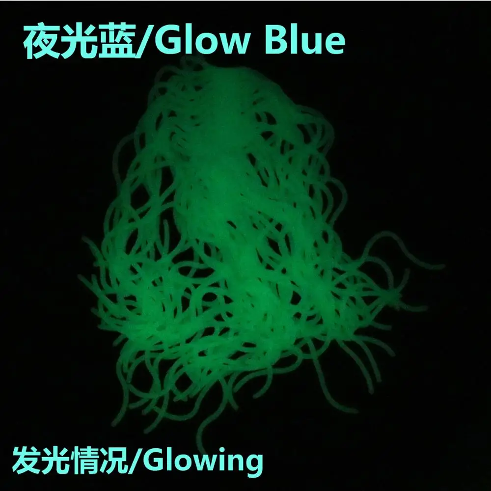 Bimoo, 60 hebras, gusano blando, gusano blando, Material para atar moscas, para atar San Juan, gusano blando, trucha, Señuelos de Pesca con mosca - imagen 5