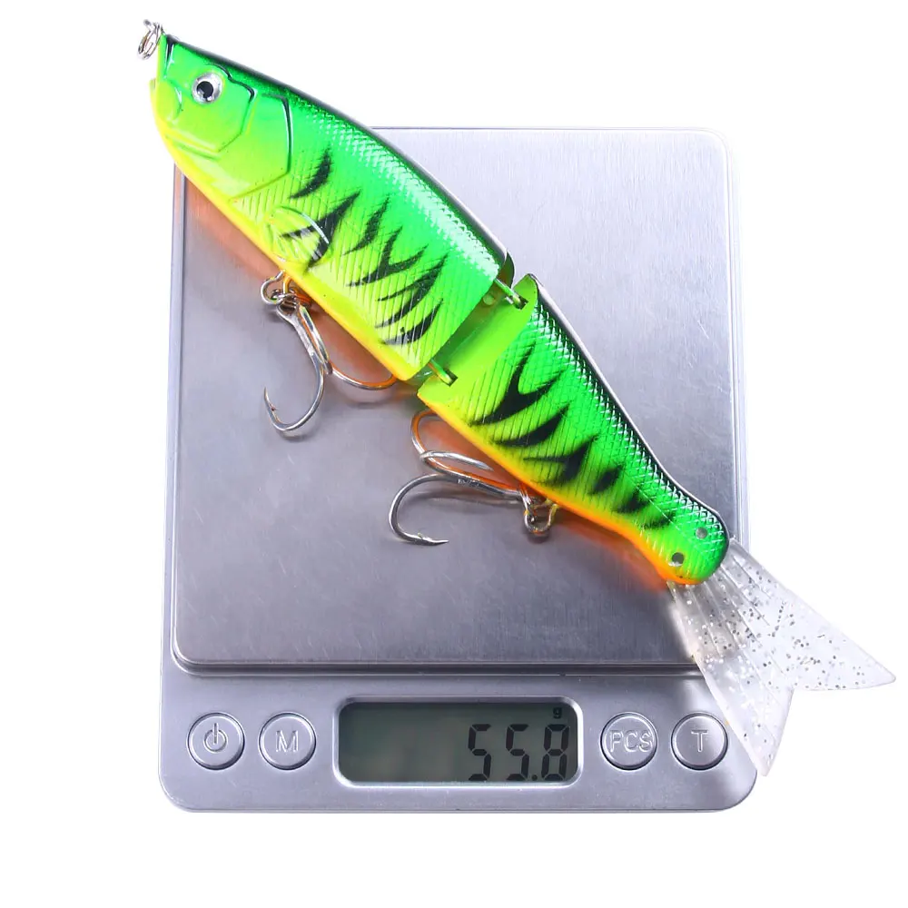 NEWUP-cebos SwimShad Glide, 1 piezas, 18cm, 52g, Swimbait articulado, señuelo de pesca para Lucio, salmón, trucha, muskkie - imagen 5