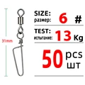 50pcs Size 6