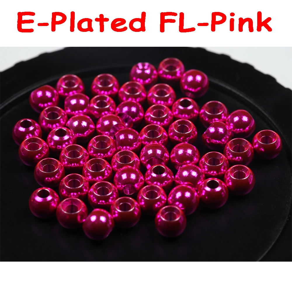 Bimoo 20 piezas 1,5mm-3,8mm Material de atado de moscas con cuentas de latón para fregadero rápido cabeza de cuentas ninfas moscas húmedas Streamer trucha Señuelos de pesca cebos - imagen 5