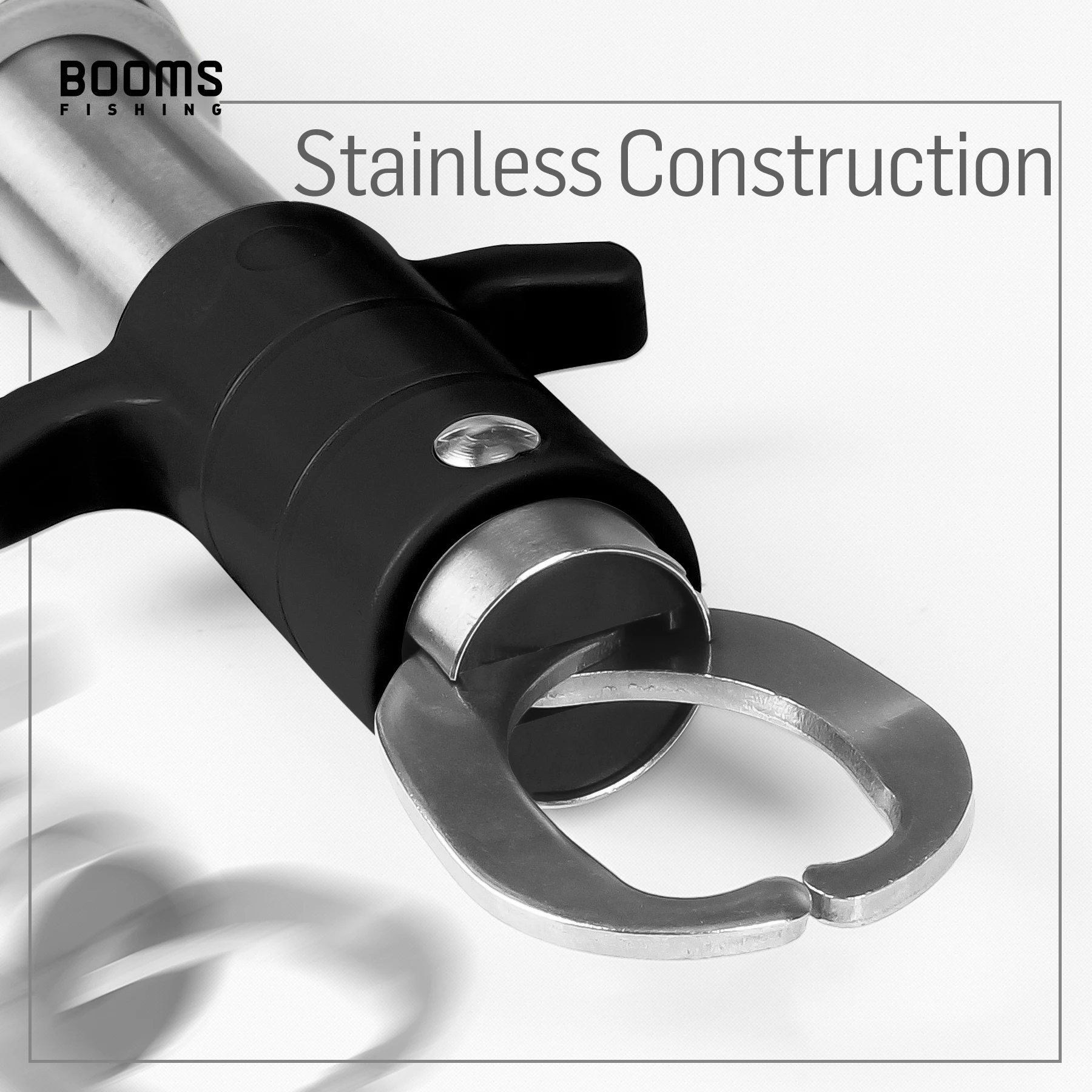 Booms Fishing G11 pinza de pesca de acero inoxidable agarre de pescado profesional abrazadera de labio Grabber alicates plegables herramientas de controlador de Clip - imagen 5