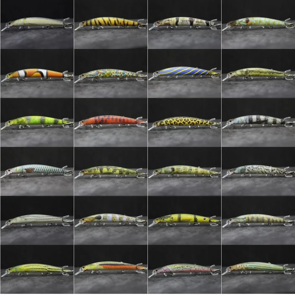 WLure Jerkbait HM672 – Minnow flotante lento de acción ajustada - imagen 2