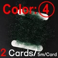 2 Cards Green Color