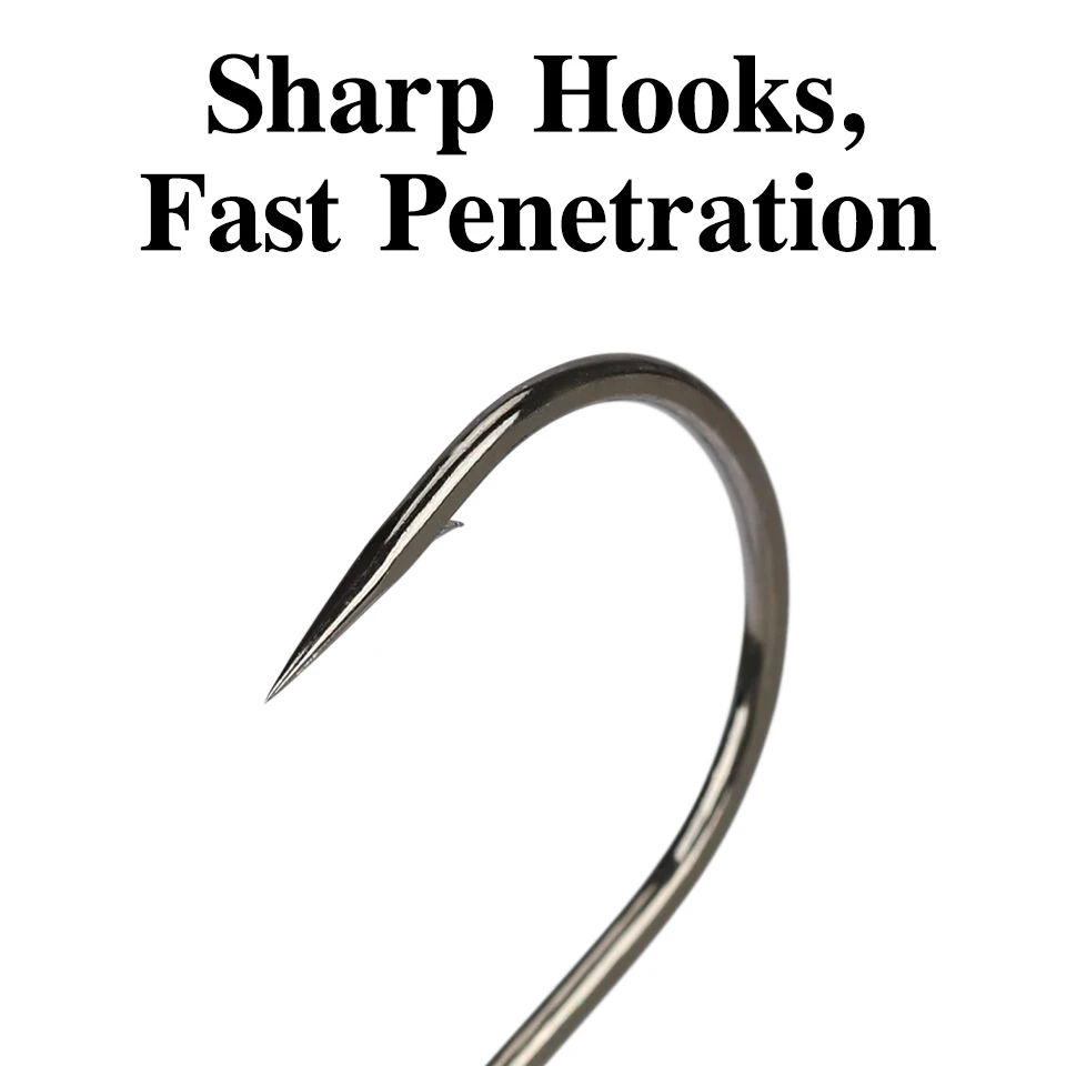 TSURINOYA-anzuelos de cabeza plomada, aparejo de pesca con señuelo suave de 3,5g, 5,0g y 7,0g, accesorios de pesca con plomo - imagen 3