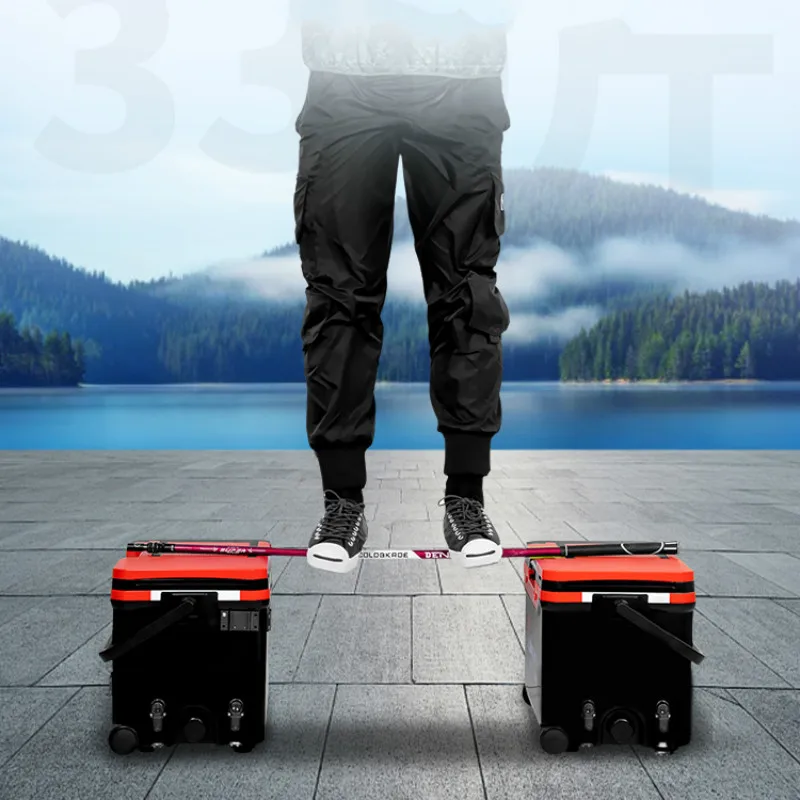 Red de pesca retráctil de fibra de carbono, malla de aterrizaje plegable telescópica de 1,1/1,8/2,1 m, para pesca con mosca - imagen 5