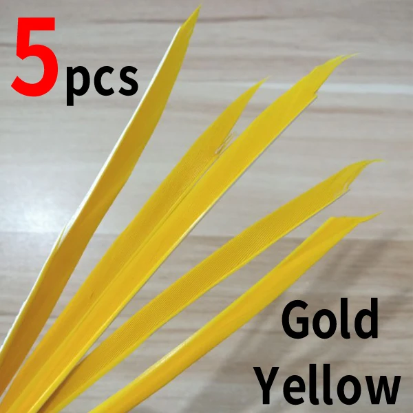 GOLD YELLOW 5PCS