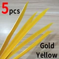 GOLD YELLOW 5PCS
