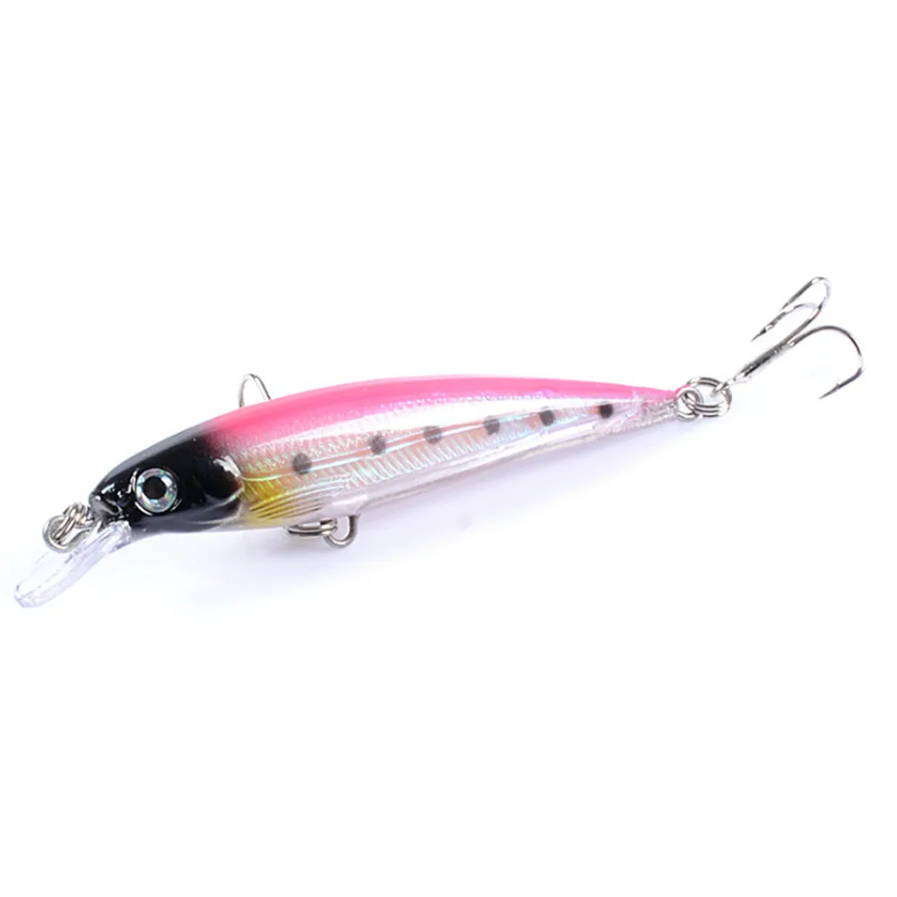Señuelo de Pesca Minnow Wobblers, 9cm, 7,3g, Pesca de curricán Artificial, ojos 3D, cebo duro Crankbait, carpa, aparejos de lubina, 1 ud. - imagen 2