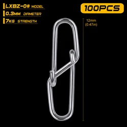 Giratorios acero inoxidable con aguja diamante para pesca de carpa