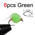 6pcs Green