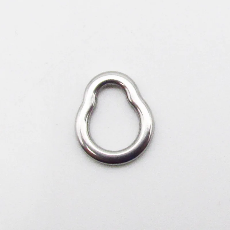 1000 Uds accesorios de Pesca conector pera anillo sólido círculo sin costuras anzuelos de acero inoxidable señuelo Jig Jigging aparejos Pesca - imagen 2