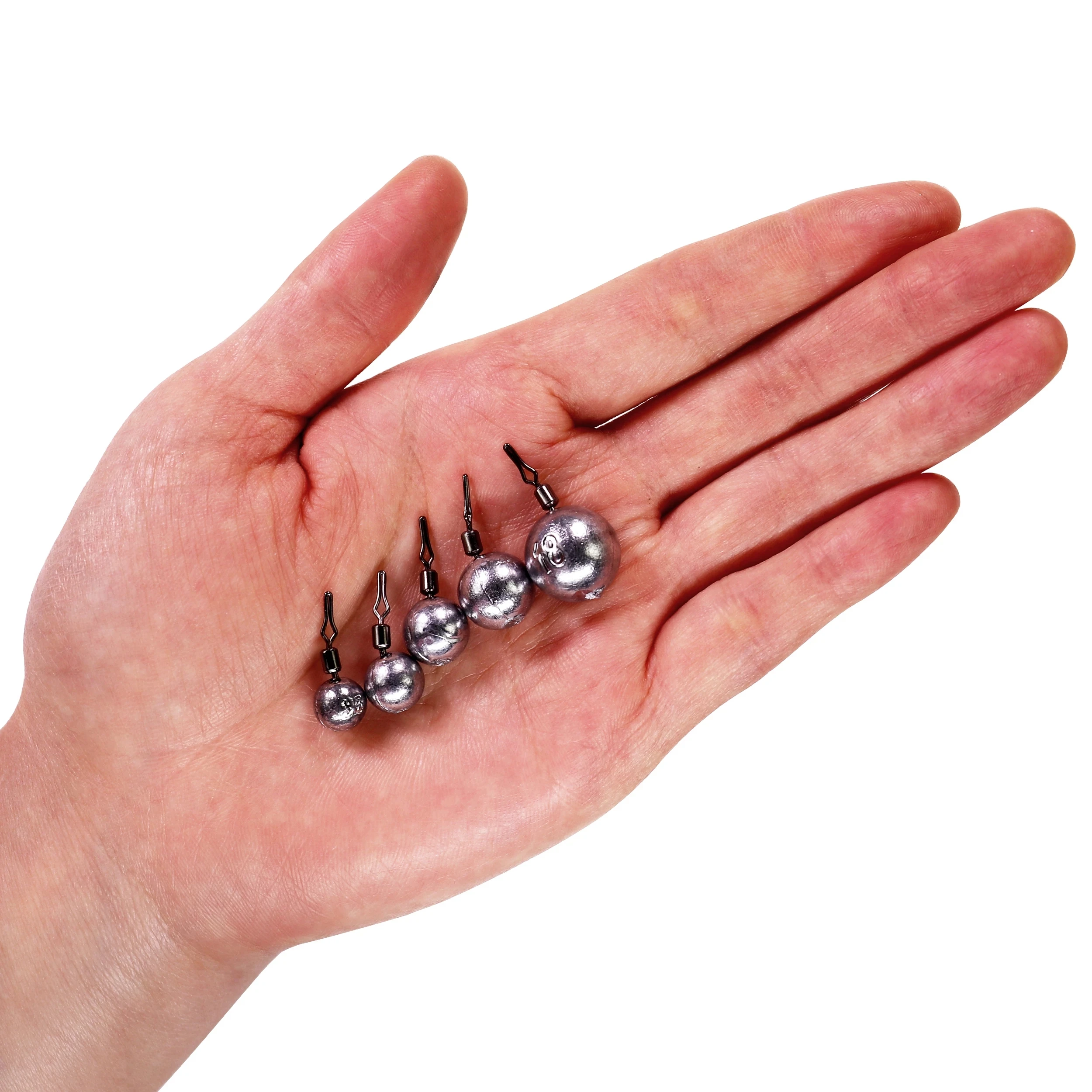 Pesas de pesca de 3,5g, 5g, 7g, 10g, 14g, 18g, 20g, 10 unids/lote - imagen 5