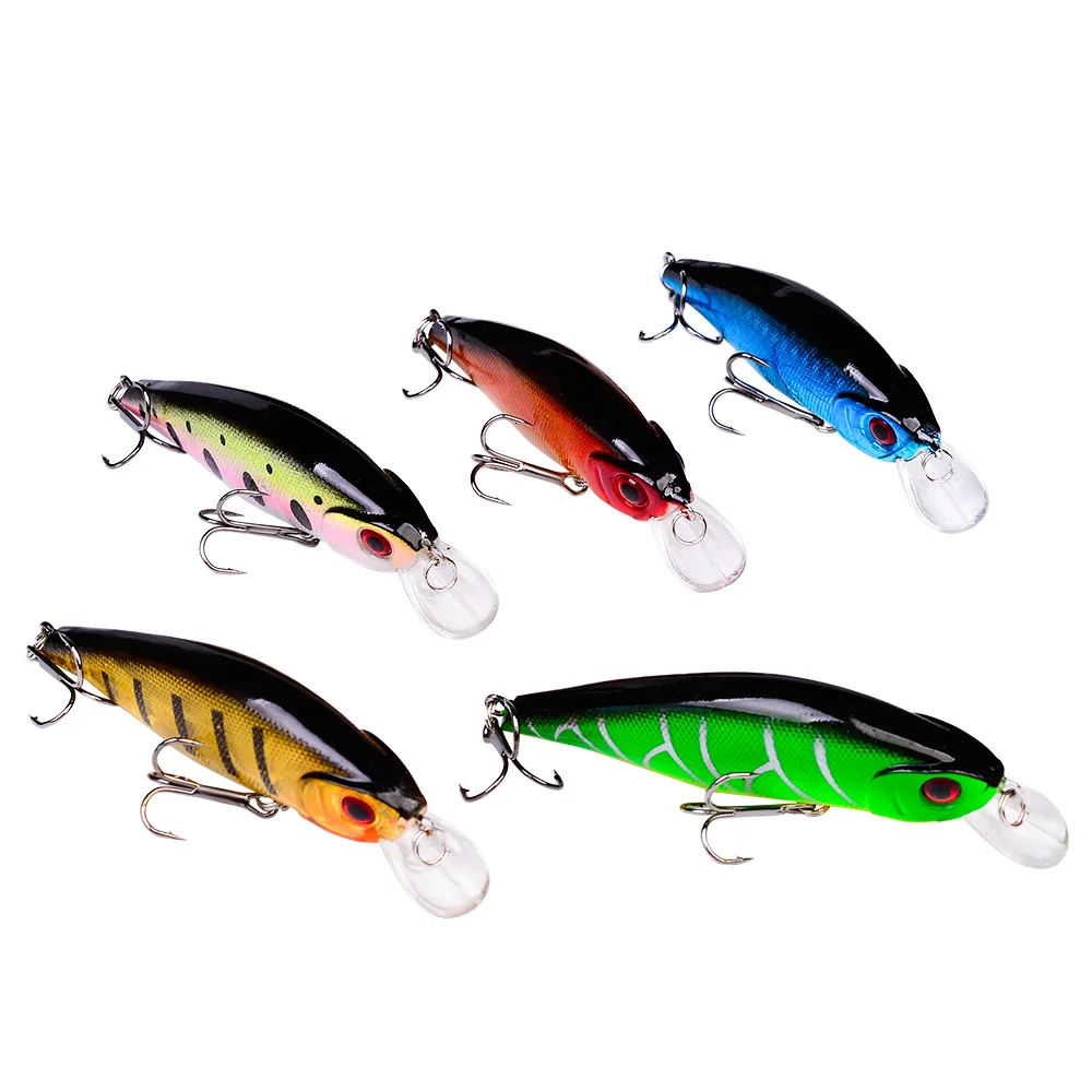 Señuelo de Pesca Wobbling, nuevo diseño, 12g, 9,5 cm, Minnow, Isca, cebos artificiales para perca, lubina, Lucio, trucha, 1 ud. - imagen 5