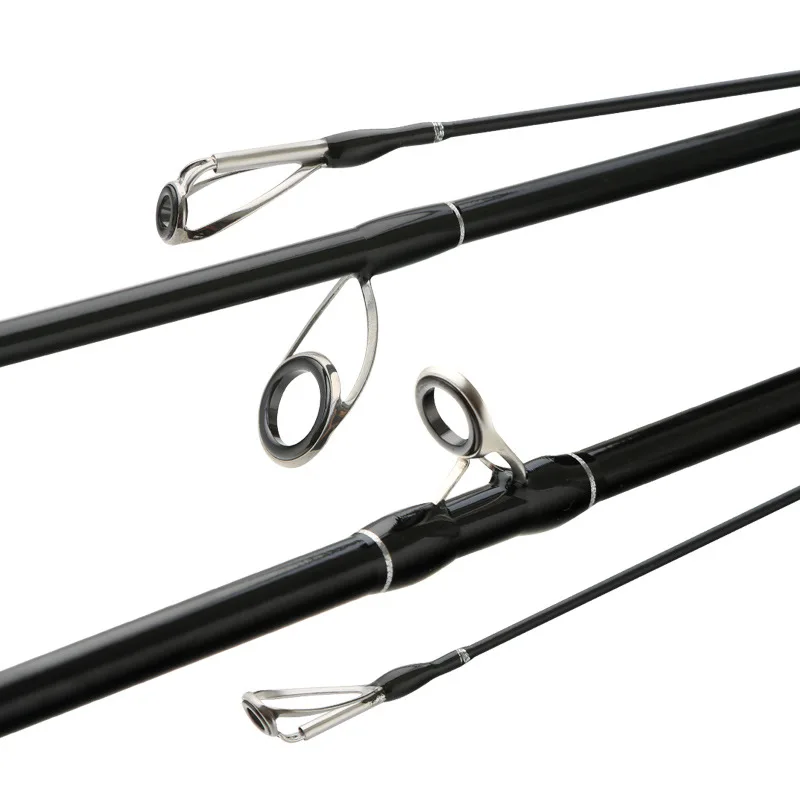 Caña fibra carbono ML/MH para spinning y baitcasting 2 tramos - imagen 5
