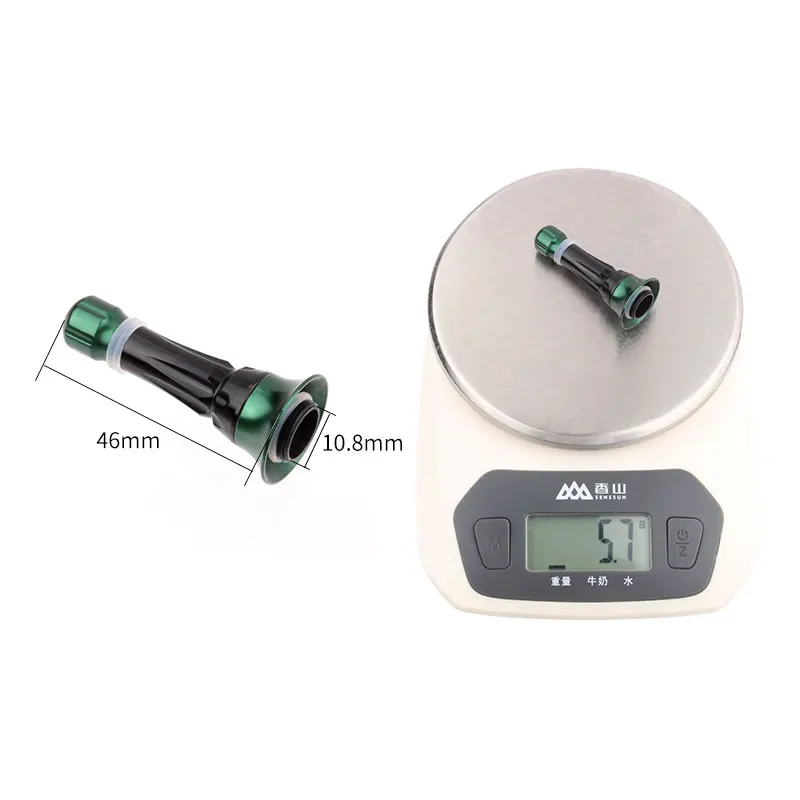 Nuevo soporte para carrete de pesca, accesorios reemplazables, longitud 46 mm, peso 5,7 g, hermoso DIY - imagen 2