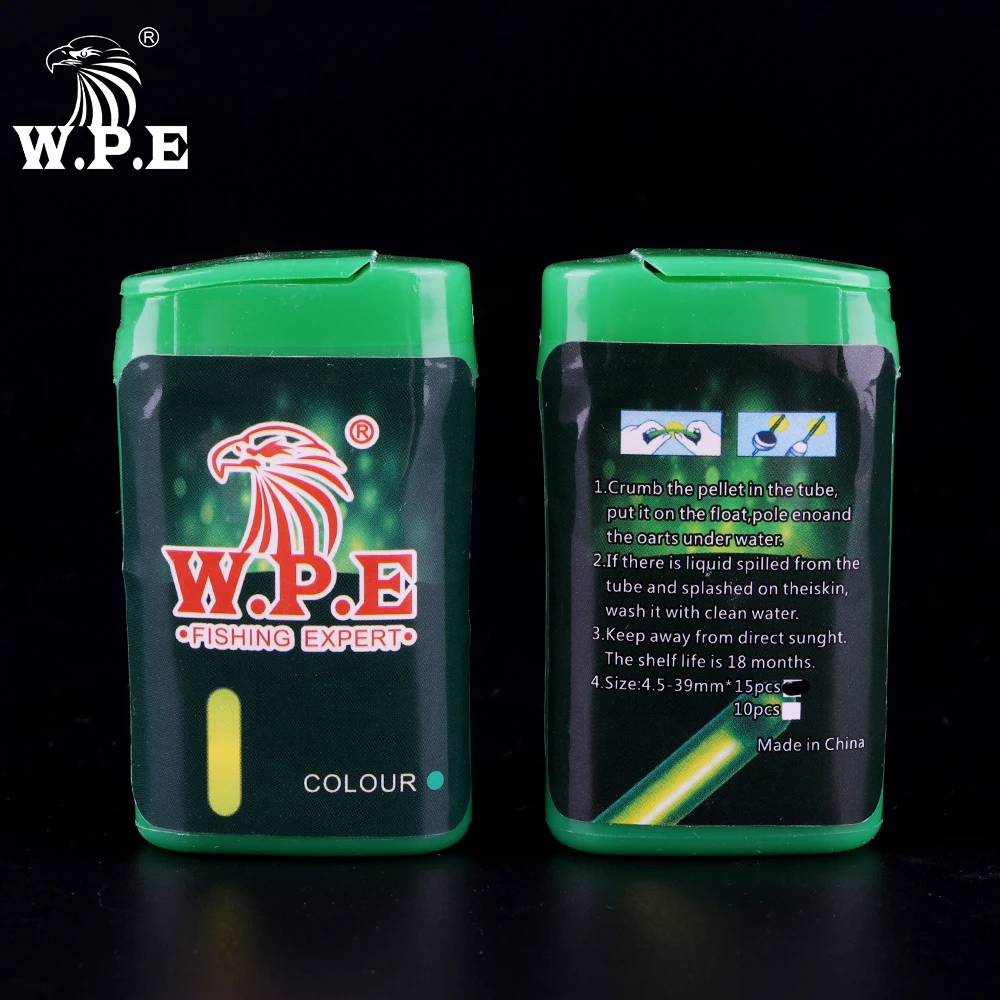 W.P.E Flotador Flúorescente para Carpa – Luz Nocturna 4,5x39mm - imagen 5