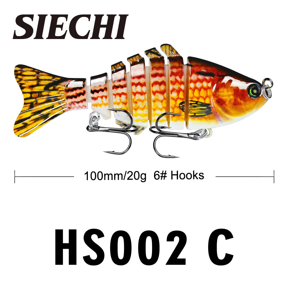 Cebo duro de pesca, cebo de pececillos láser de 10cm/20g, manivela artificial para peces de agua, 1 pieza - imagen 2