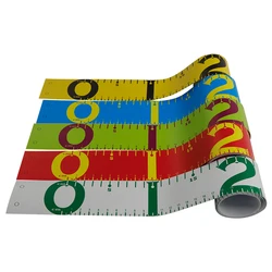 Regla de pesca pliable multicolor – Impermeable y portable