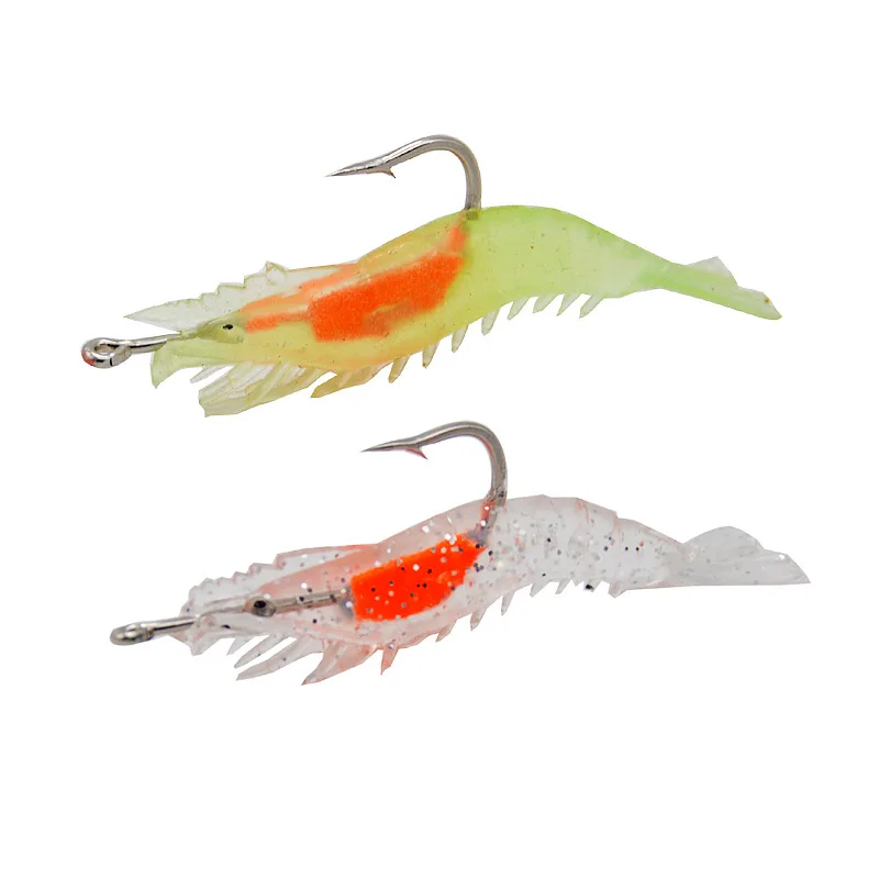 Pesca señuelo suave cebo Artificial simulación camarón 5,6 cm 2,7g cebos de pesca artificiales aparejos lote 4 piezas venta - imagen 2