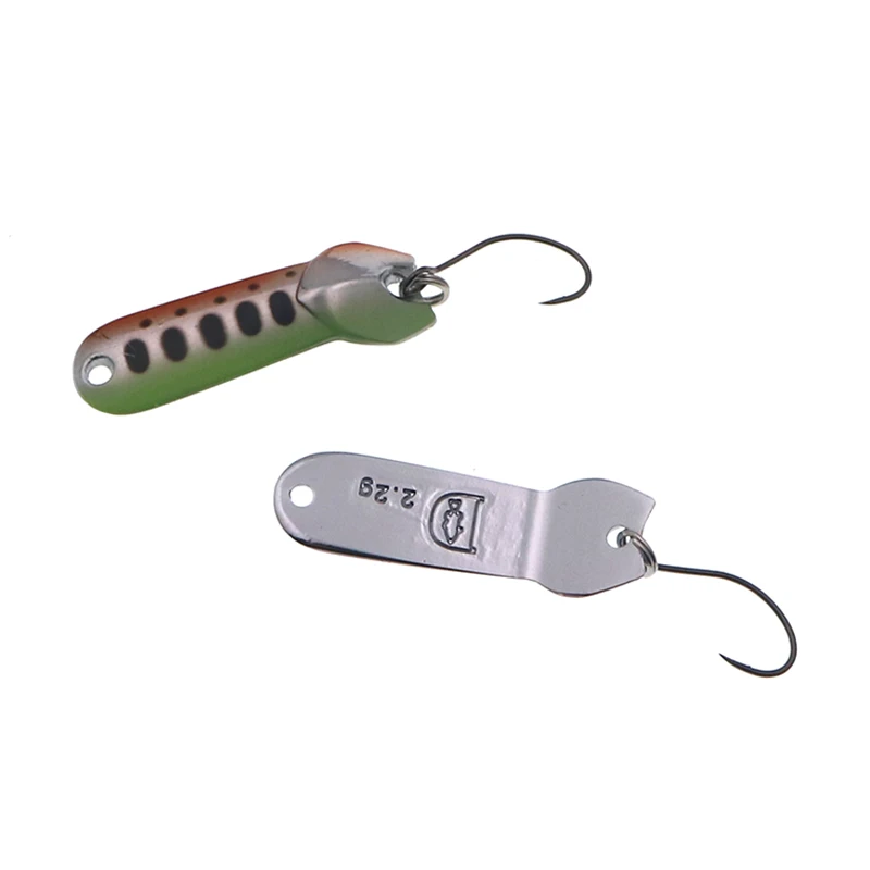 HISTOLURE-señuelo de pesca de Metal, cuchara Wobbler, perca, Lucio, salmón, 2,2g, 30mm - imagen 2