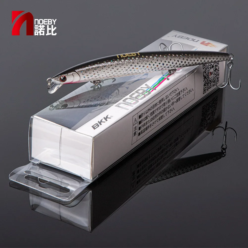 Noeby Minnow Flotante 130mm – Señuelo para lubina - imagen 4